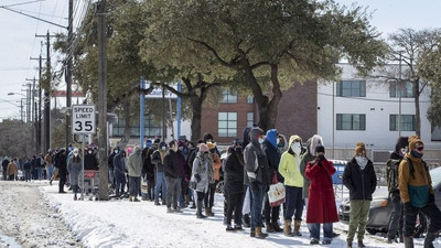 Teksas'ta 'büyük felaket' ilan edildi