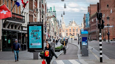 Covid-19: Hollanda'da sokağa çıkma kısıtlaması 15 Mart'a kadar uzatıldı