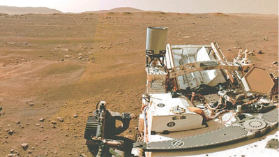 NASA Mars’a inişi paylaştı