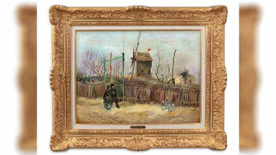 Van Gogh’un sergilenmemiş eseri Montmartre 10 milyon dolara açık arttırmada