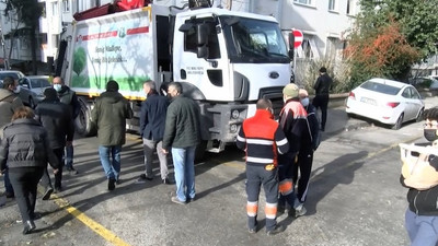 Grev nedeniyle toplanamayan çöpleri İBB topladı