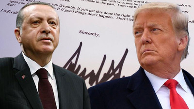 Trump’ın Erdoğan’a gönderdiği mektup 'örgüt propagandası' sayıldı