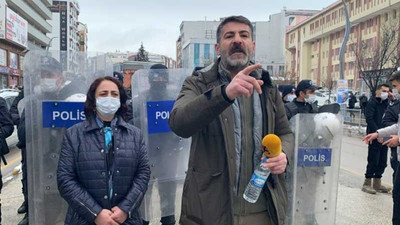 Valilik önünde eylem yapan Sarısaç: Geri adım atmayız