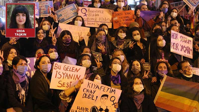 Ankara’da 8 Mart Feminist gece yürüyüşü yapıldı: Hayır, hayır demektir!