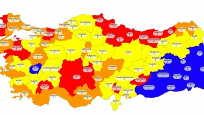 Sağlık Bakanlığı'nın haritasında riskli illerin sayısı 48'e çıktı: 'Asıl artış 1-2 hafta sonra'