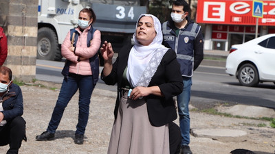 Remziye Tosun polis çemberinde konuştu: Tecride ve açlık grevlerine sessiz kalmayalım