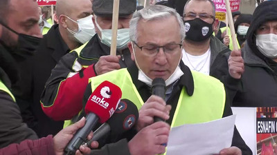 Tekel bayileri sarı yelek giyerek eylem yaptı: Biz olmasak ekonomi batar