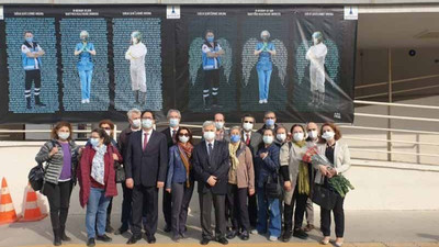 İzmir Tabip Odası, pandeminin birinci yılında yaşamını yitiren sağlık emekçilerini andı