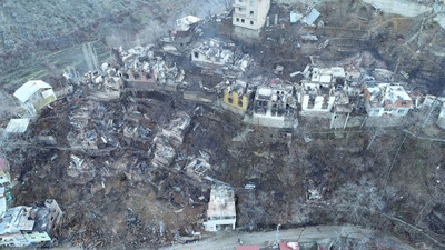 Artvin'deki yangının boyutu gün ağarınca ortaya çıktı