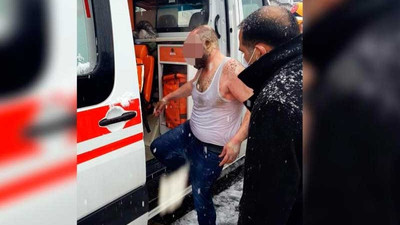 3 yıldır işsiz olan iş makinesi operatörü kendini benzin ile yaktı