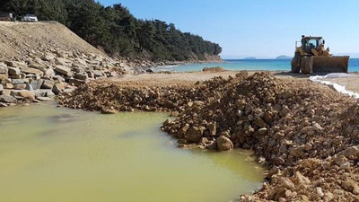 Saros Körfezi kıyılarına iş makineleri girdi, binlerce ağaç kesilecek