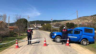 Çanakkale'de bir köy karantina altına alındı