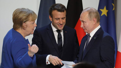 Merkel ve Macron Putin'le Sputnik V aşısını görüştü