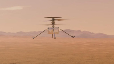 Mars'ta ilk helikopter uçuşu yapıldı