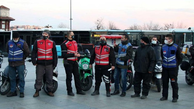 Motosikletli Kuryeler: Kısıtlı zamanda teslimat konusunu reddediyoruz