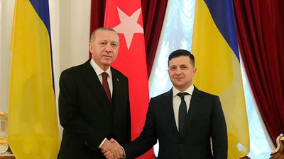 Erdoğan ile Zelenskiy Huber Köşkü'nde buluştu