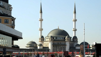 Taksim Meydanı'ndaki cami ramazan ayının son cuması ibadete açılıyor