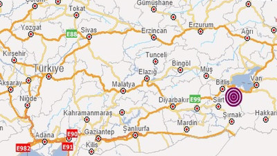 Bitlis'te deprem