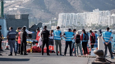 Kuzey Afrika'dan İspanya'ya geçmeye çalışan göçmenlerden 17'si hayatını kaybetti