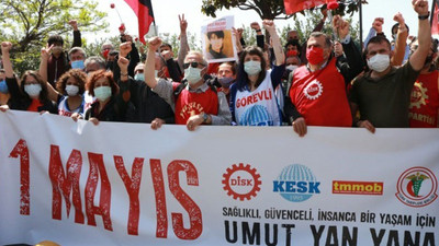 Kadıköy'de 1 Mayıs kutlaması