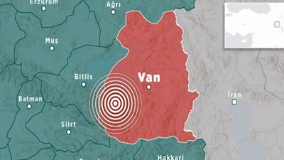 Van’da 3.8 büyüklüğünde deprem