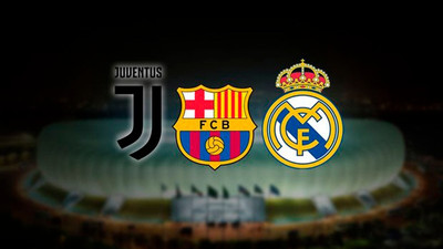 UEFA'dan Real Madrid, Barcelona ve Juventus'a disiplin soruşturması