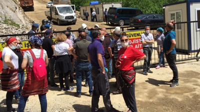 'Orada taş ocağı olmayacak' diyen İkizdereliler: Bize bayram bırakmadılar