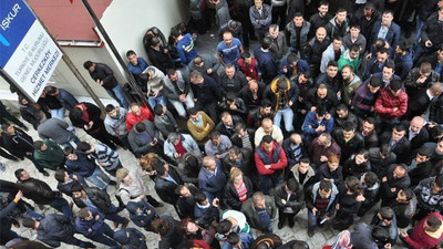 Türkiye'de ilk çeyrekte işsizlik yüzde 12,9, atıl işgücü yüzde 27,8 oldu