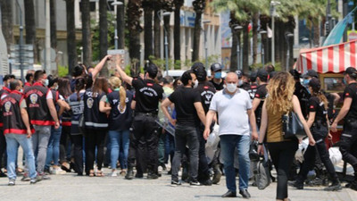 Kadınlardan polis ablukasında Kobane Davası'na tepki açıklaması