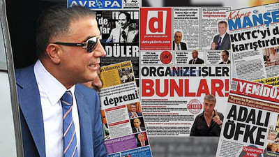 Kuzey Kıbrıs gazeteleri Sedat Peker’in itiraflarını manşetlerine taşıdı