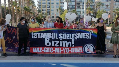 Kadınların Çarşamba Nöbeti 7’nci haftasında: İstanbul Sözleşmesi bizim, vazgeçmiyoruz!