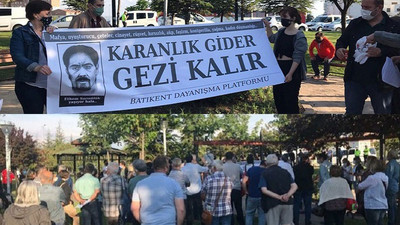 Ankara Batıkent'te Gezi ve Ethem Sarısülük anması: 8 yıldır iki elimiz katil Ahmet Şahbaz'ın yakasında