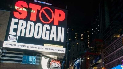 ‘Stop Erdoğan’ yazılı billboardlar için iddianame hazırlandı