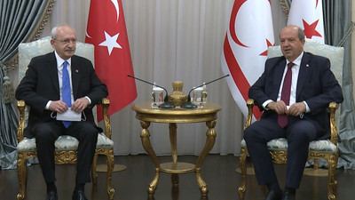 Kılıçdaroğlu, KKTC Cumhurbaşkanı Tatar, Başbakan Saner ve Meclis Başkanı Sennaroğlu ile görüştü