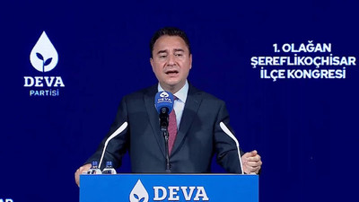 Babacan: Sayın Erdoğan bu felaket tablosunun ressamı, altında onun imzası var