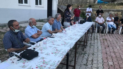 Malatya’da maden ocağına karşı halk toplantısı