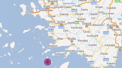 Ege Denizi'nde deprem: Datça ve Bodrum'da da hissedildi