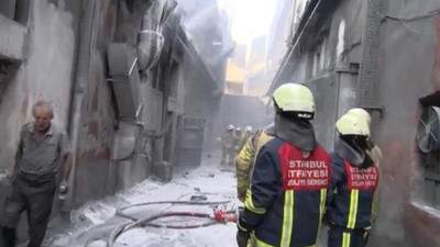 Bayrampaşa'da iş yerinde patlama