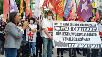 Devrimci Parti ve Dev-Güç üyelerine dönük gözaltılar protesto edildi