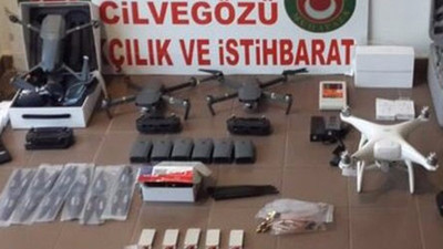 Suriye'ye götürülmek istenen 4 'drone' ele geçirildi