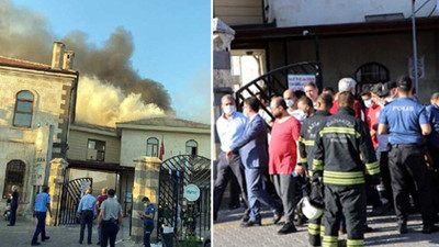 Antep'te özel hastanede yangın: 46 hasta tahliye edildi