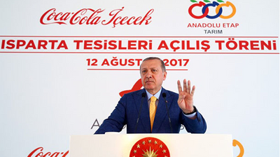 Erdoğan'ın Coca-Cola fabrikası açılışı 'trend topics' oldu