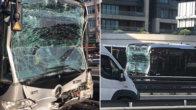 İstanbul'da metrobüs kazası: 25 kişi yaralandı