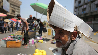 Irak'ta sıcaklık gölgede 50 dereceyi aştı