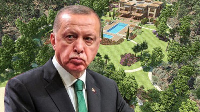 Erdoğan'ın 'Yazlık Sarayı'nın görselleri paylaşıldı