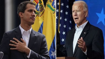 Biden'dan Venezuela'da kendini 'geçici başkan' ilan eden Guaido'ya destek