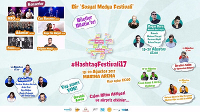 Farklı bir festival: #Hashtag