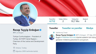 Erdoğan 'Cumhuriyet'i sildi