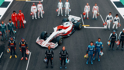 Formula 1, 2022 araçlarının ilk gerçek görüntüsünü yayınladı