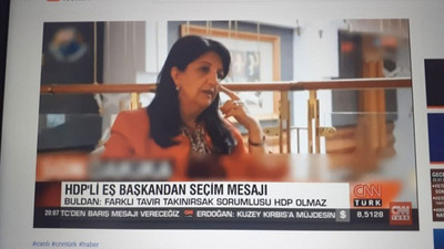 CNN Türk, Mezopotamya Ajansı'nın söyleşisini kullanıp logosunu sansürledi